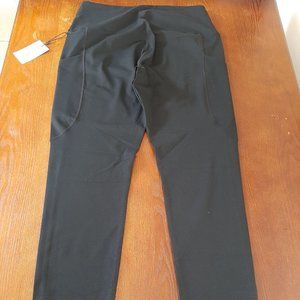 Black Plus Size Leggings, Sz XXL